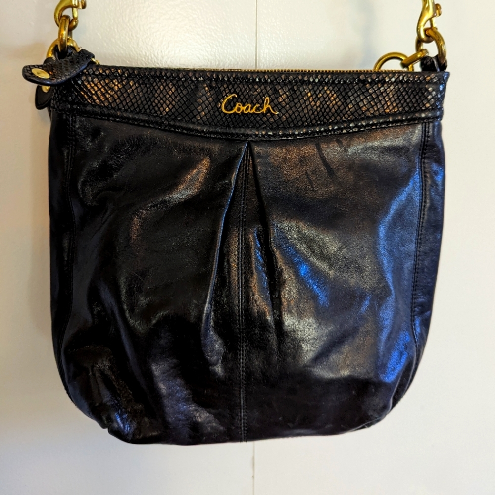 Coach Ashley Black handbag